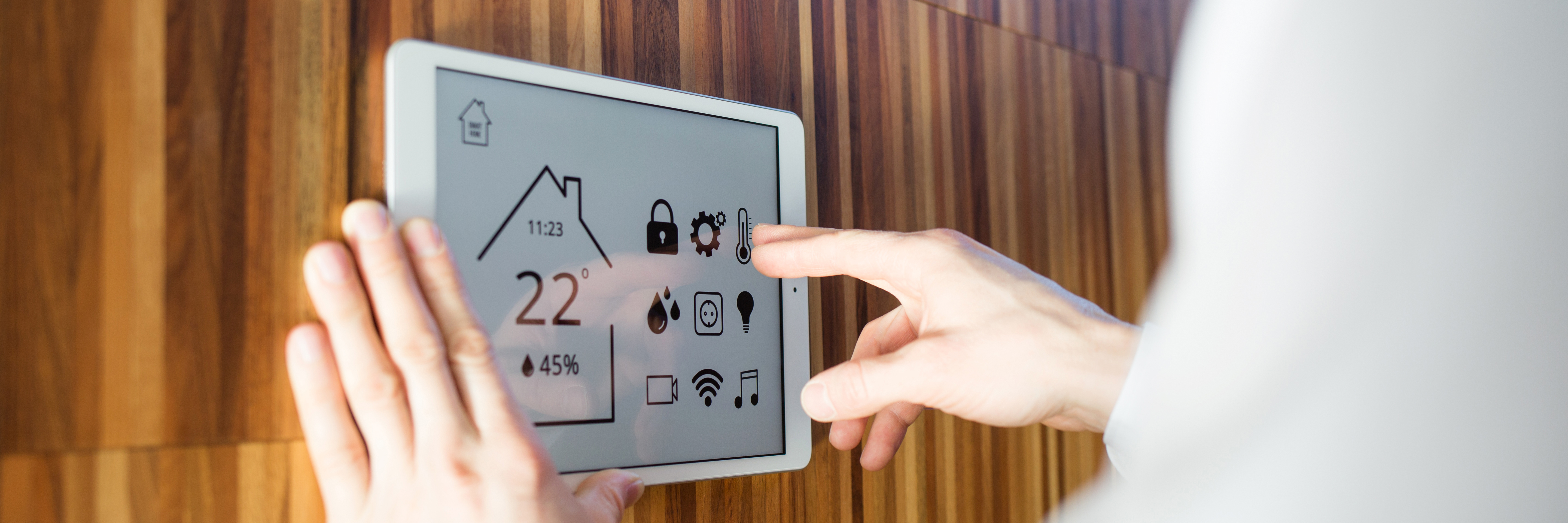 Smart Home Control Device Using Digital Tablets from Remal Security Systems